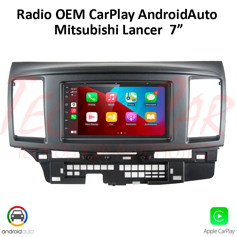RADIO MITSUBISHI LANCER CARPLAY / ANDROID AUTO / 9.1"